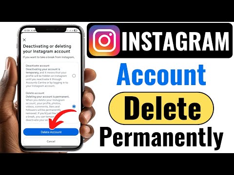 Instagram account delete kaise kare permanently || How to Delete Instagram Account