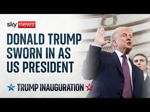 Donald Trump officially becomes 47th US president
