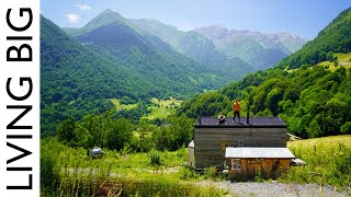 Dream DIY Tiny Home in the Remote Pyrenees Mountains