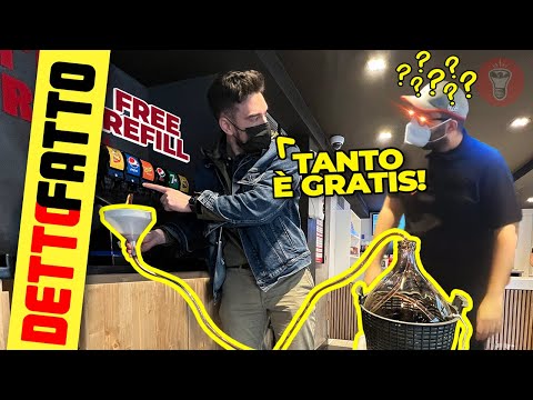 Pagate il Free Refill e poi Riempitevi una Tanica Gratis - Detto Fatto Ep.38 - theShow