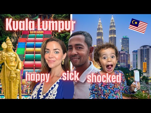 First 24 hours in Kuala Lumpur- city tour to see everything!  -Malaysia travel vlog