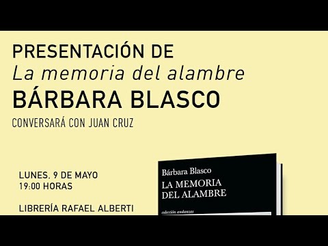 Vidéo de Bárbara Blasco
