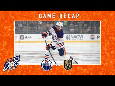 HIGHLIGHTS | Oilers at Golden Knights Game 2 05.08.25