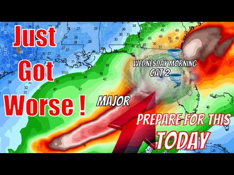 Emergency Alert! This Just Got A LOT Worse! Gulf Hurricane Update