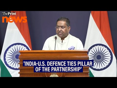 'India-U.S. defence partnership an important pillar of bilateral partnership,' MEA spokesperson