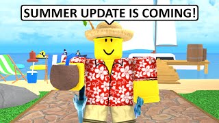SUMMER UPDATE IS DROPPING!  (prank)