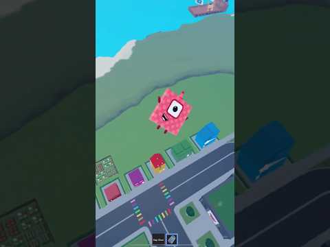 100 gets SLAPPED🤣 Numberblock Town 2.0 #numberblocks #funny #roblox #bloxworldtv