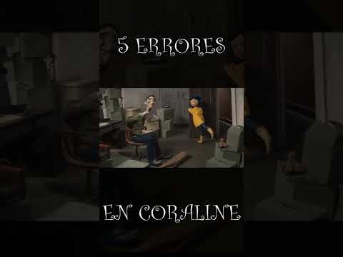 Errores Coraline | Errores Y Curiosidades de Peliculas | #youtubeshorts