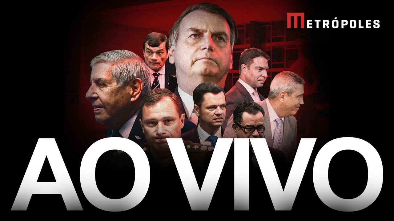 AO VIVO acompanhe o julgamento de Bolsonaro e outros réus no STF