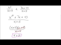 Understanding Adding and Subtracting Rational Expressions