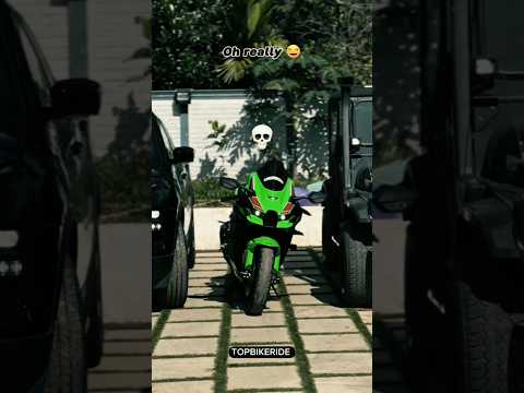 A Thrilling Ride: The Kawasaki Ninja H2R Journey"#dreambike #ninjah2r #bikelover