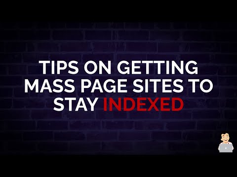 Tips on Getting Mass Page Sites to Stay Indexed #shorts