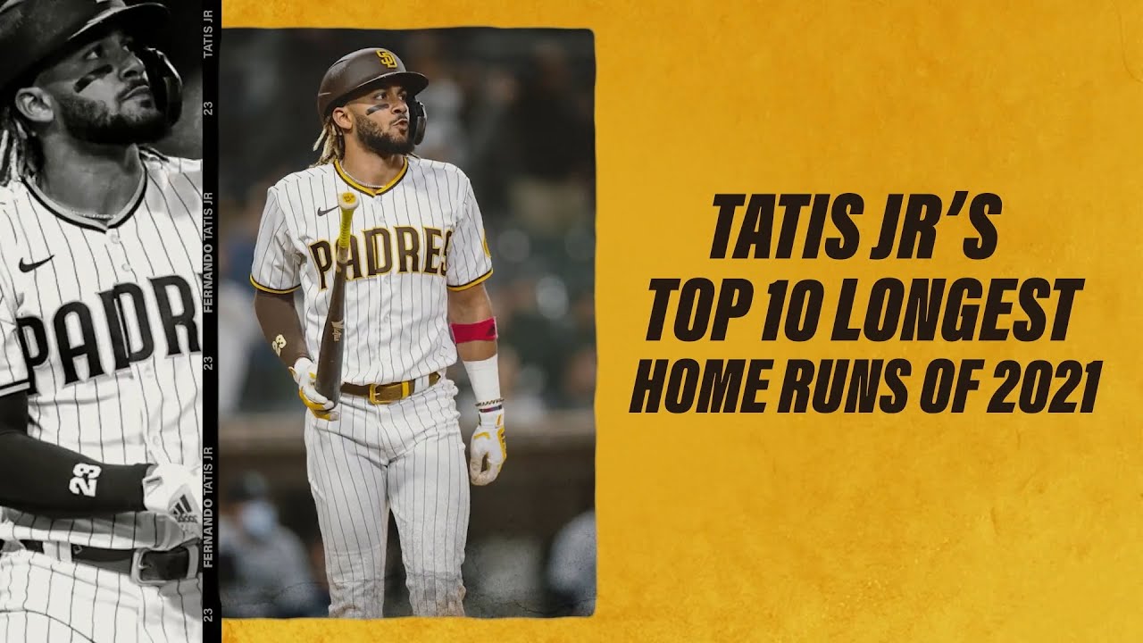 Top 10 Longest Home Runs of 2021: Fernando Tatis Jr. video clip 