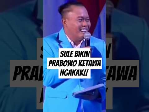 Sule Bikin Prabowo Ketawa Ngakak! #sule #prabowo #gibran