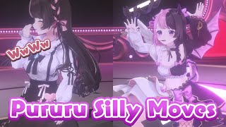 Hinano Holding Her Laugh Watching Pururu Silly Moves [Vspo ENG Sub - T