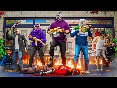 Taking Over Police Station To Get Revenge On Cops In GTA 5 RP