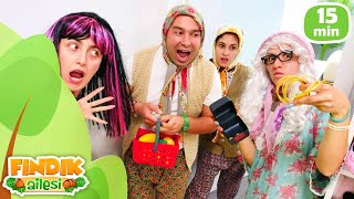 Fındık Ailesi - Hırsızlar eve mi girdiler? Ne olacak? Selin, ressam olacak mı? Komik videolar.