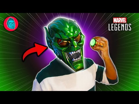 🟢 Review MÁSCARA DUENDE VERDE  Marvel Legends 🔴 UNA LOCURA! 🤯