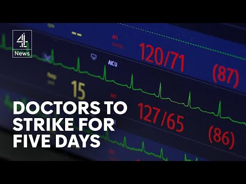 Doctors to strike for five days after pay talks break down