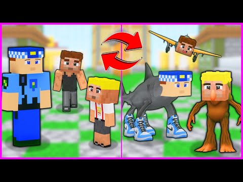 HERŞEY TERSİNE DÖNDÜ İTALYAN BRAİNROT KARAKTERLERİNE DÖNÜŞTÜK! 😱 - Minecraft