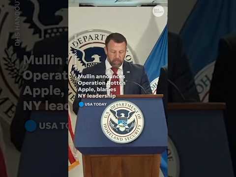 DHS Secretary Mullin announces <strong>NYC</strong> ICE operation. Mamdani, Hochul respond