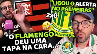 🤣 ELES ESTÃO DESESPERADOS! FLAMENGO VENCEU O MIRASSOL E COLOU NO PALMEIRAS! "ligou o alerta" kkk