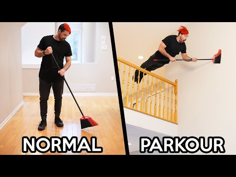 Parkour VS Normal People In Real Life!