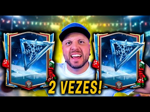 GANHEI 2 CARTAS 104+ no pack open fc mobile 25!!