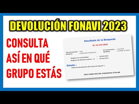 Link Fonavi Consulta As Cu Ndo Te Pagar N Y En Qu Grupo Est S