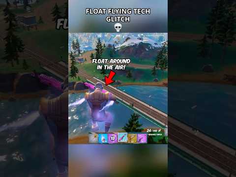 FLOATING FLY TECH GLITCH in Fortnite Season 4😳 (Chapter 6) #fortnite #foryou #shortsfeed #fy