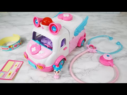 [Toy ASMR] Ambulance Hospital Doctor Set Satisfying with Unboxing & Review Toys
