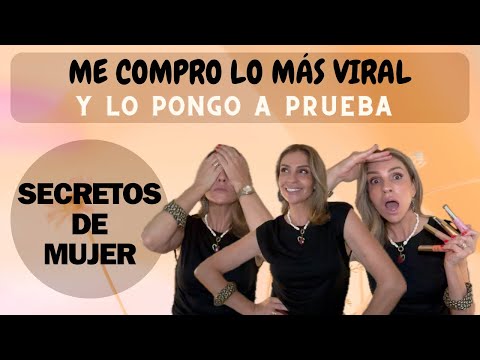 Compré los PRODUCTOS más VIRALES del momento y los PRUEBO #secretosdemujer (asesora de imagen)