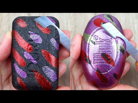 Relaxing Soap Cutting ASMR. Satisfying Soap and lipstick cutting. Corte de jabón - 851