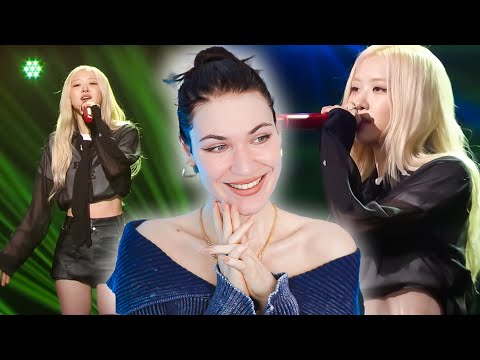 Can Rosé sing "number one girl" even better LIVE?! | Vocal Coach Reaction