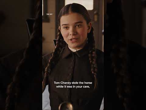 The way 13-yr-old Hailee Steinfeld nailed this scene in True Grit