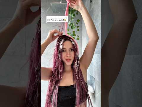 Me quito el slime del cabello 🫣 #viralvideo #trend #viralshorts