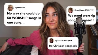 50 Worship Songs in ONE Song
