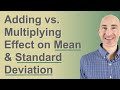 Effects of Scaling on Statistics