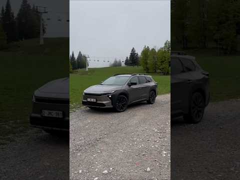 Sosem volt még ilyen erős egy mezei Toyota - cikk a vezess.hu-n! #Toyota #bz4xtouring #vezess