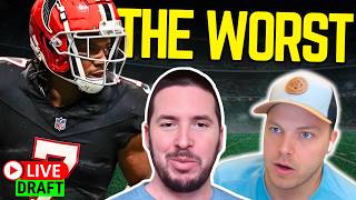 We Drafted The WORST Player In Every Round!