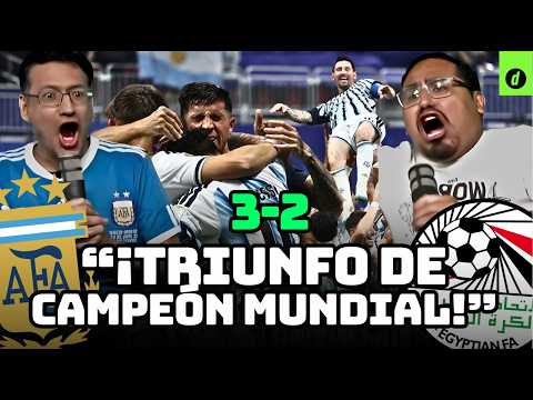 ANÁLISIS POST PARTIDO DEL ARGENTINA 3-2 EGIPTO | “VICTORIA DE CAMPEÓN” | La Post Depor