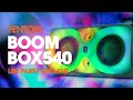Fenton BoomBox540 Bluetooth Karaoke Speaker with Built-in LED Lights