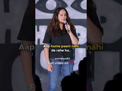 Full video on YouTube #funnyshorts #comedy #standup #airhostess #standupcomedy#funny #jokes