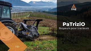 Vidéo - FAE PaTriziO - Le petit Broyeur pour Tracteur avec technologie Bite Limiter