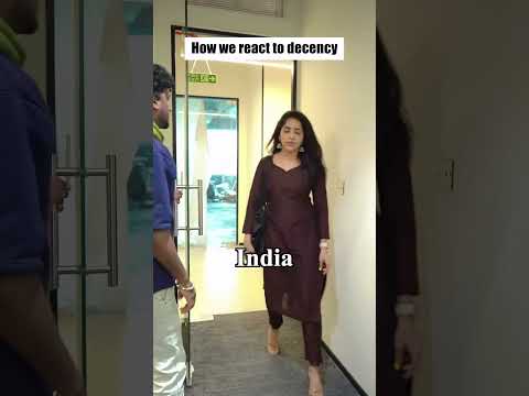 When decency meets reality in India 🤣🇮🇳 #shorts | Stay Tuned with Ramya