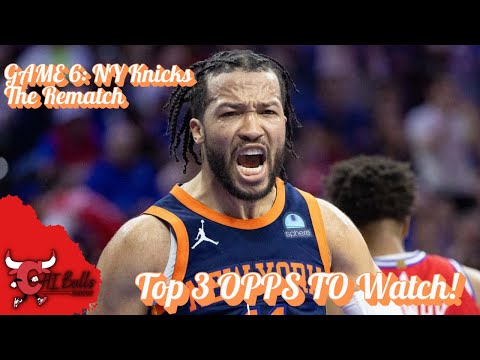 Chicago Bulls vs New York Knicks Top 3 Threats pt. 2, The Rematch!