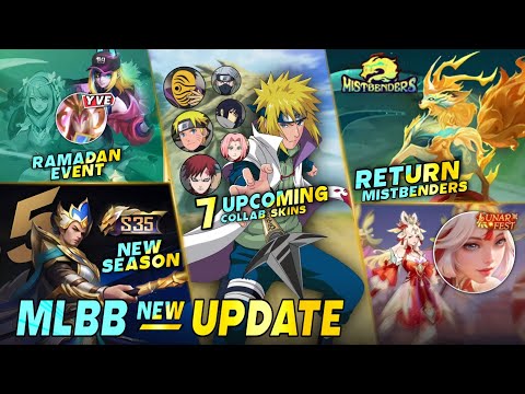 7 UPCOMING SKIN COLLAB | NEW FREE SKIN | RETURN MISTBENDERS | NEW LUNAR FEST - MLBB #whatsnext