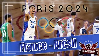 Basket JO Paris 2024 : Debrief France vs Brésil