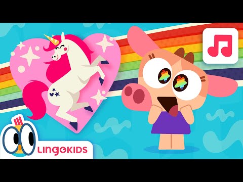 My UNICORN SONG 🦄🌈 Color song for Kids | Lingokids