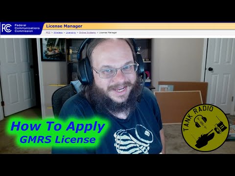 How Apply For a GMRS With New License FEE